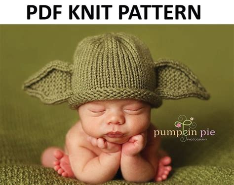 Baby Yoda Hat Knitting Pattern Mikes Nature