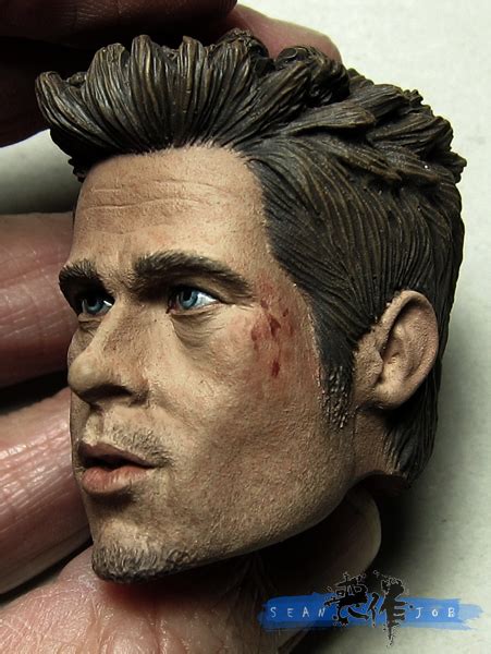 Mid morning snack tinned tuna. Figures Art of SeanJob: Repainting - Brad Pitt as Tyler ...