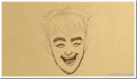 Its No Joke How To Draw A Laughing Face Easily