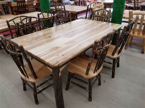 Rustic Log Kitchen Tables Things In The Kitchen