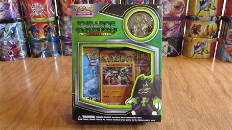 Pokemon Zygarde Complete Forme Pin Collection Box Opening Youtube