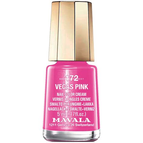 Mavala Mini Nail Color Creme Nail Polish Vegas Pink 172 5ml