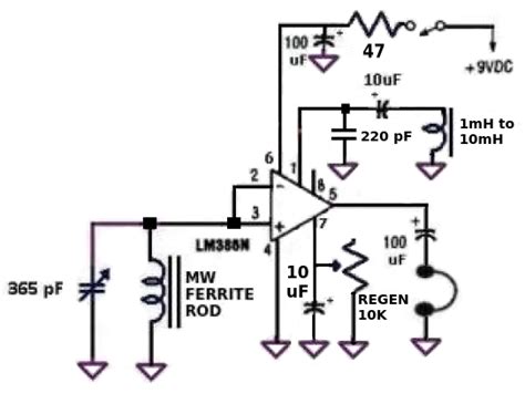 Create Radio Receiver Circuits With The Lm386 Audio Amplifier Edn Asia