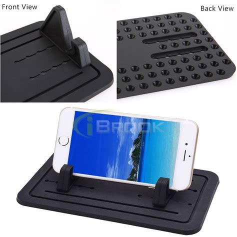 Sticky Silicone Pad Car Dashboard Mount Holder Cradle For Cell Phone
