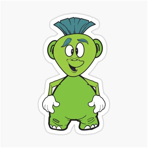 Strange Goofy Creature Sticker For Sale By Tdogvoid Redbubble