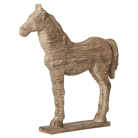 I'd like to dine on this set of fine china from scully. Three Posts Wesley Horse Table Decor Statue & Reviews ...