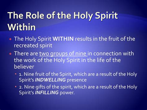 Ppt The Holy Spirit Powerpoint Presentation Free Download Id2098213