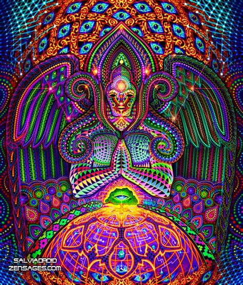 Dmt Inspired Art By Salviadroid