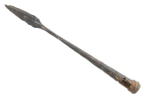 ancient roman iron socketed pilum spear 27 1cm catawiki