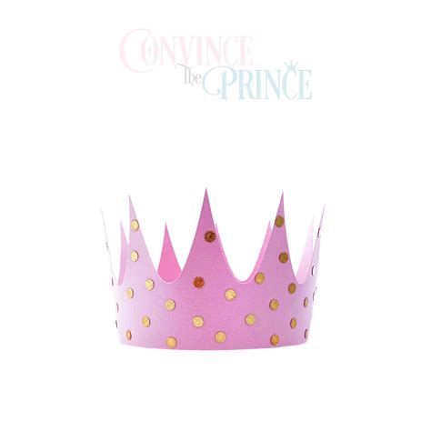 Princess Aurora Convex Crown Template Svg Png For Cutting Etsy