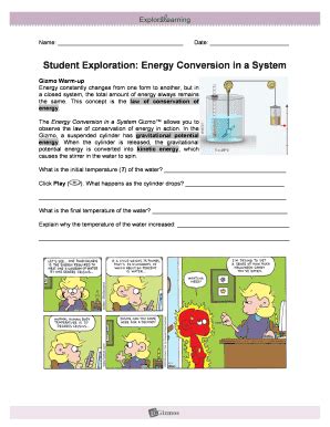 Energy that results from the movement of charged particles. Gizmo Energy Conversions Answer Key - Http Warehouse Rgj ...