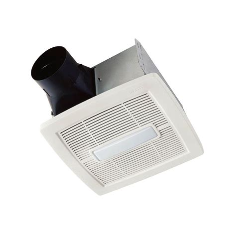 Nutone Invent Series 80 Cfm Ceiling Bathroom Exhaust Fan With Light