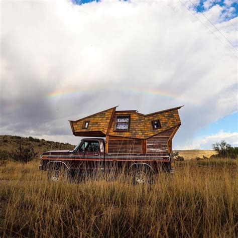 Jacob Witzling Turns 1979 Ford Pick Up Truck Into Tiny Travelling Cabin