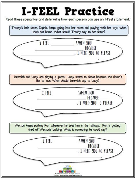 Therapy Worksheets