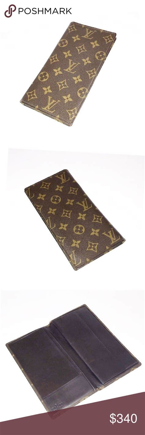 Authentic Vuitton Vintage Monogram Billfold Wallet Authentic Louis