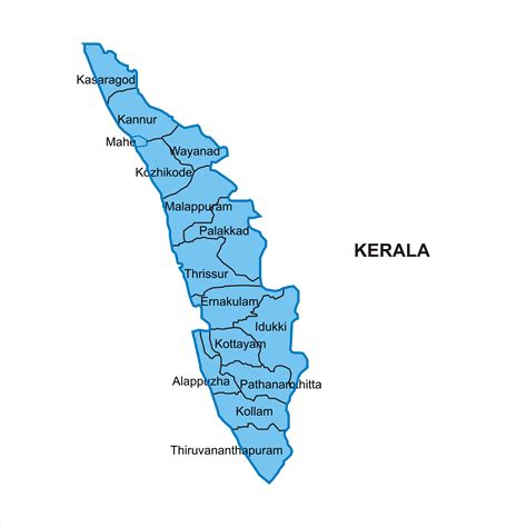 Kerala Map Drawing Artofit
