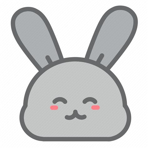 Animal Bunny Easter Egg Emoji Face Rabbit Icon Download On