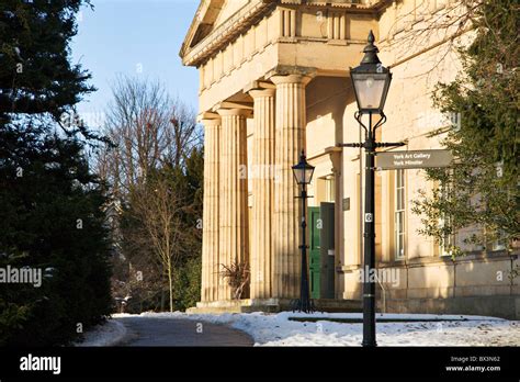 The Yorkshire Museum In Winter York Yorkshire England Stock Photo Alamy