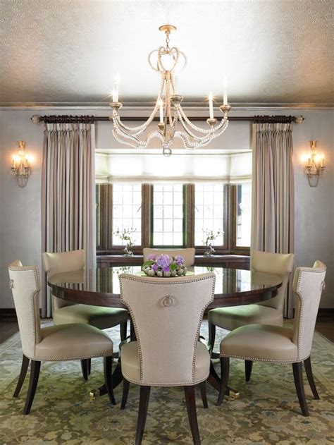 Dining Room Window Treatment Inspiration Modern Traditional And