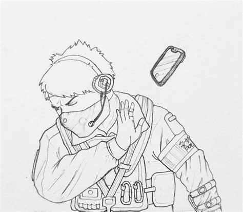 Downvote because you dislike or disagree. Echo drawing | Rainbow Six: Siege Roleplay Amino