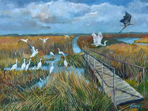 Wetland Painting At Explore Collection Of Wetland