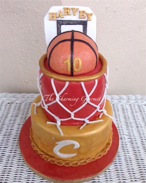 Basketball Cake Basketball Hoop Cake Basketball Cleveland Cavaliers Cavaliers