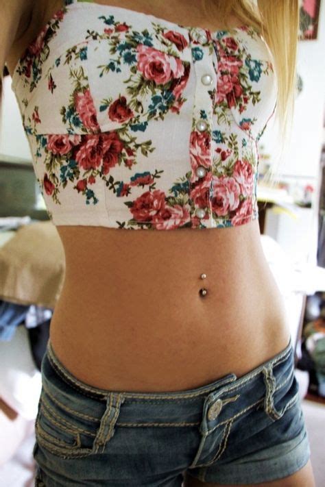 Belly Ring Do It Yourself I Want That Belly And That Piercing Cute Shirt Too Belly Button