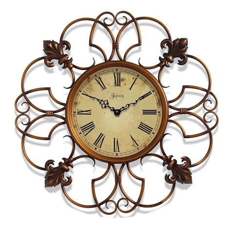Province 14077cp 3197 24 Round Wall Clock Copper Color Flickr