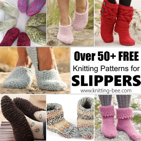 Easy Old Fashioned Slippers Free Knitting Patterns Knitting Off