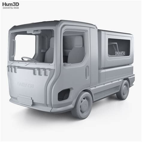 Daihatsu Tsumu With HQ Interior 2020 3D Model Vehicles On Hum3D
