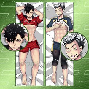 Hot Anime Haikyuu Kuroo Pillow Case Cover Hugging Body Hot Sex