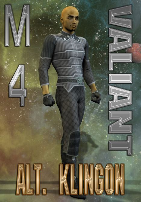 Alternate Klingon Uniform For M4 Valiant Poser Sharecg