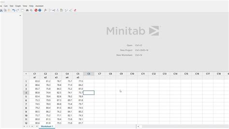 Control Chart X Bar R Chart With Evalutation Minitab Youtube