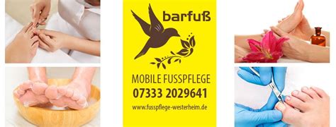 Ihre mobile fußpflege in berlin. Mobile Fusspflege Westerheim - Barbara Richter