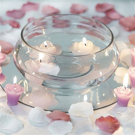 7 Floating Candle Glass Bowls Floating Candles Bowl Wedding Party