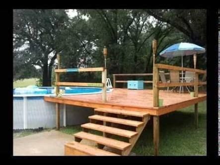 Diy swimming pool 1000l ibc and some pallets: pallet deck for above ground pool - Google Search ...