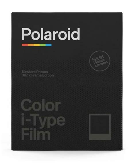 Polaroid Originals Color Film For I Type Black Frame Edition Foto Papir