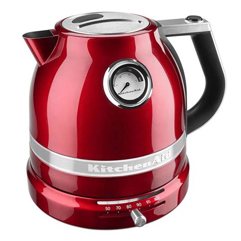 Food network™ rosie whistling tea kettle. KitchenAid KEK1522CA 1.5L Electric Kettle w/ Temperature ...