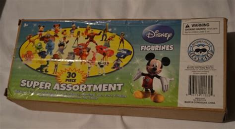 Disney Figurines 30 Piece Each One Individually Wrapped Sealed