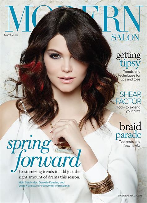 Past Issues Modern Salon Professional Hairstylist Artistic Hair