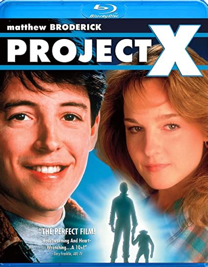 Project X Blu Ray 1987 Us Import Uk Broderick Hunt