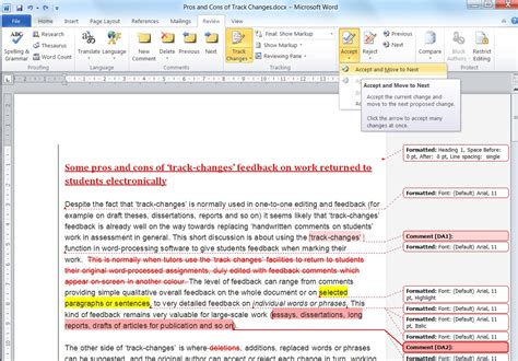 How To Track Changes In Word Pelajaran