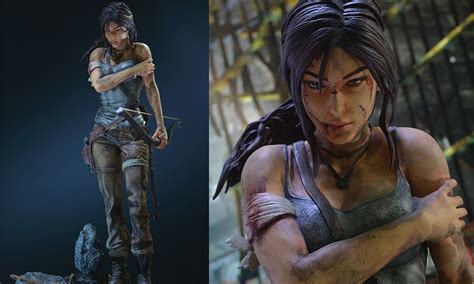 20 Lara Croft Survivor Statue Le 1000