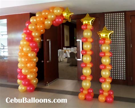Picnic birthday 30th birthday parties birthday party themes 30th birthday dresses birthday balloon decorations white party decorations party fun party time well dressed. Balloon Decorations at the Entrance for a 75th Birthday Celebration at City Sports Ayala | Cebu ...