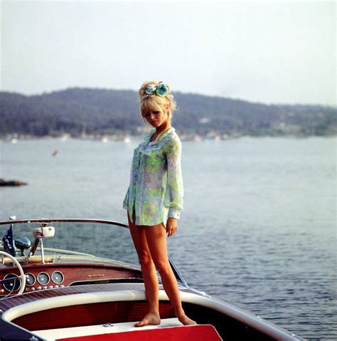 French Actress Brigitte Bardot In St Tropez Ca 1960s Oldschoolcool