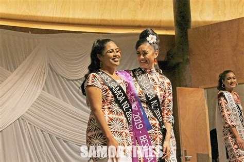 Miss Samoa Nz 2019 20 Fonoifafo Nancy Mcfarland Seumanu Samoa Times