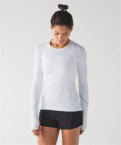 Lululemon Fast Times Long Sleeve White Lulu Fanatics