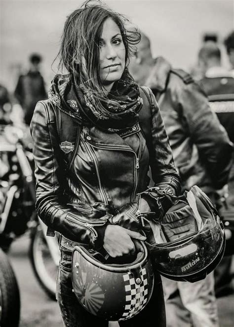 Cafe Racer Girls Cafe Racer Girl Motorcycle Girl Biker Girl