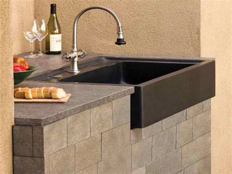44 best and simple outdoor sink design ideas on a budget