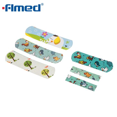 Wound Plaster Adhesive Bandages Character Bandaids And Bandages For Kids